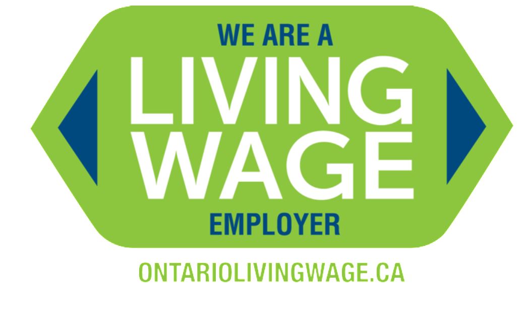 We are a LIVING WAGE employer